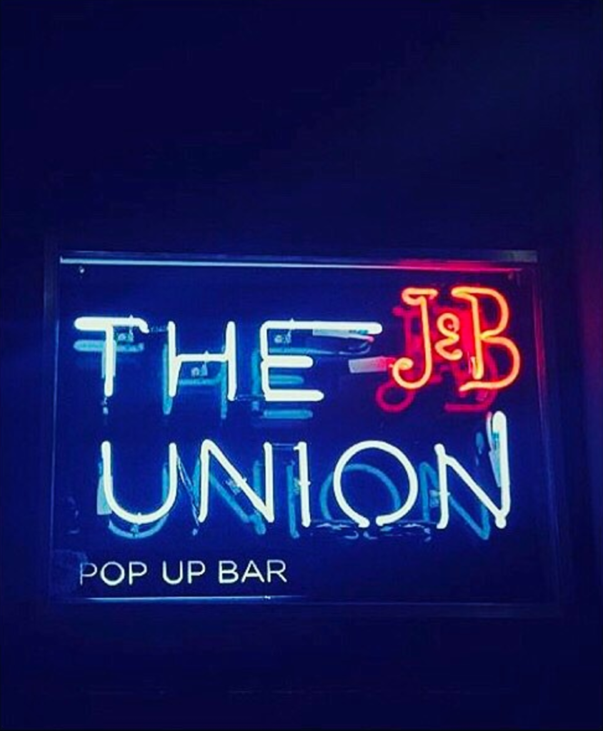 The Union Bar And J&B Launch Pop-Up Bar Like No Other