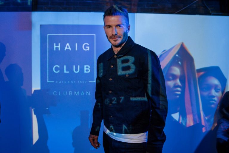 David Beckham Hosts Haig Club House Party