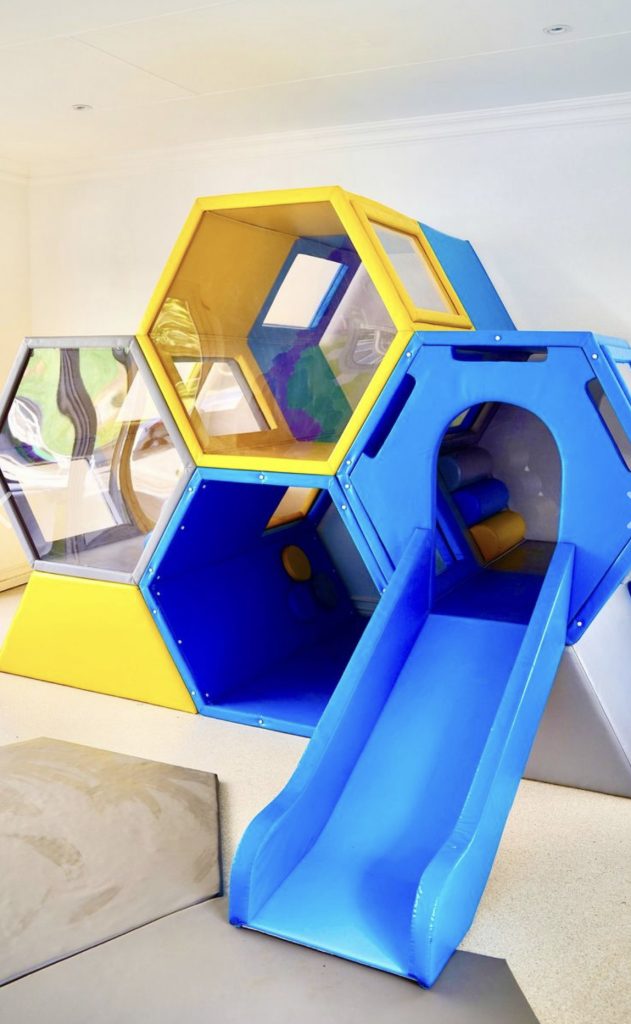 The indoor play area at Joy Jozi is a kids paradise
