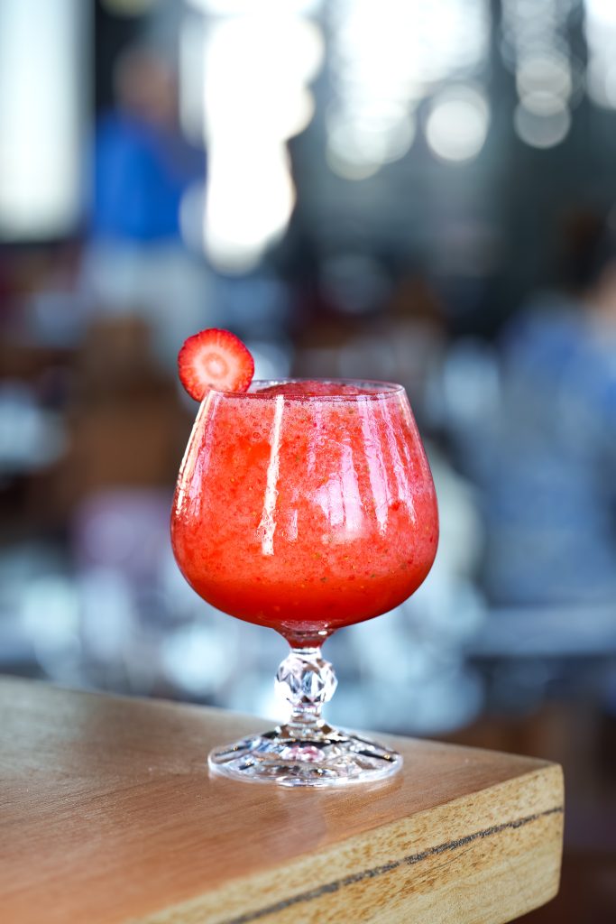 One of the signature cocktails available at The Pot Luck Club